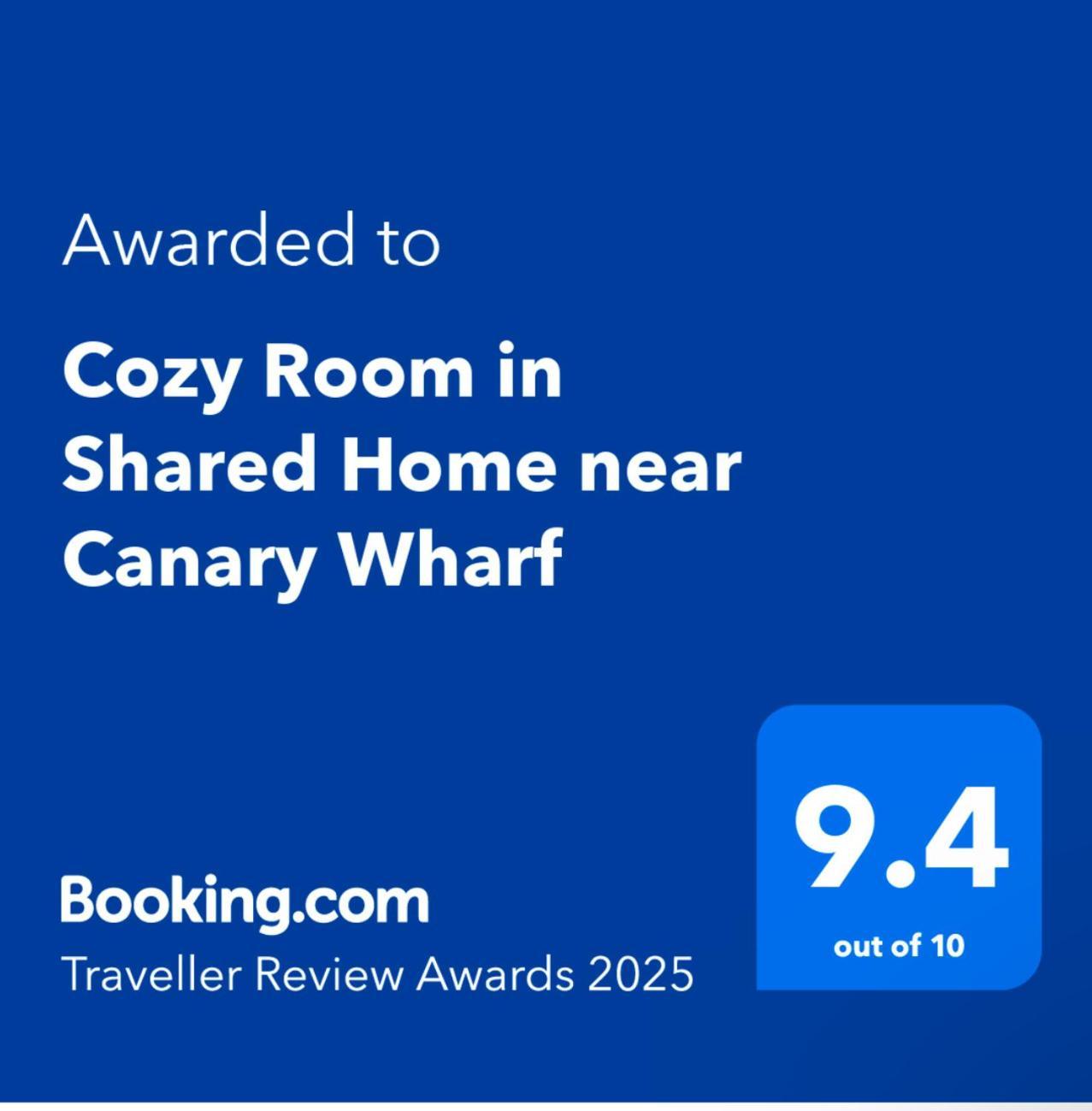 Cozy Room In Shared Home Near Canary Wharf Londen Buitenkant foto
